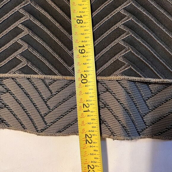 IC by Connie K Jacket Womens Medium Black Brown Brocade Herringbone Art to Wear - Picture 5 of 6